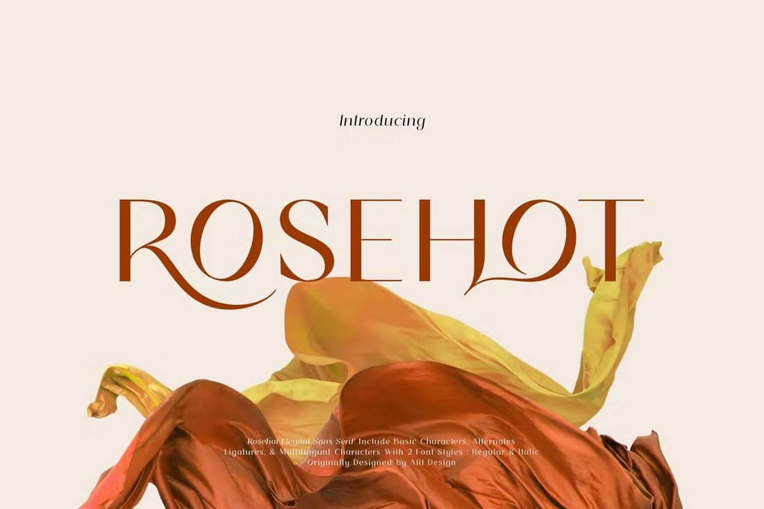 Rosehot - Elegant Luxury Font