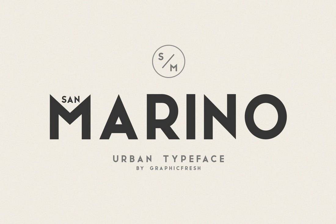 San Marino - Urban Font Family