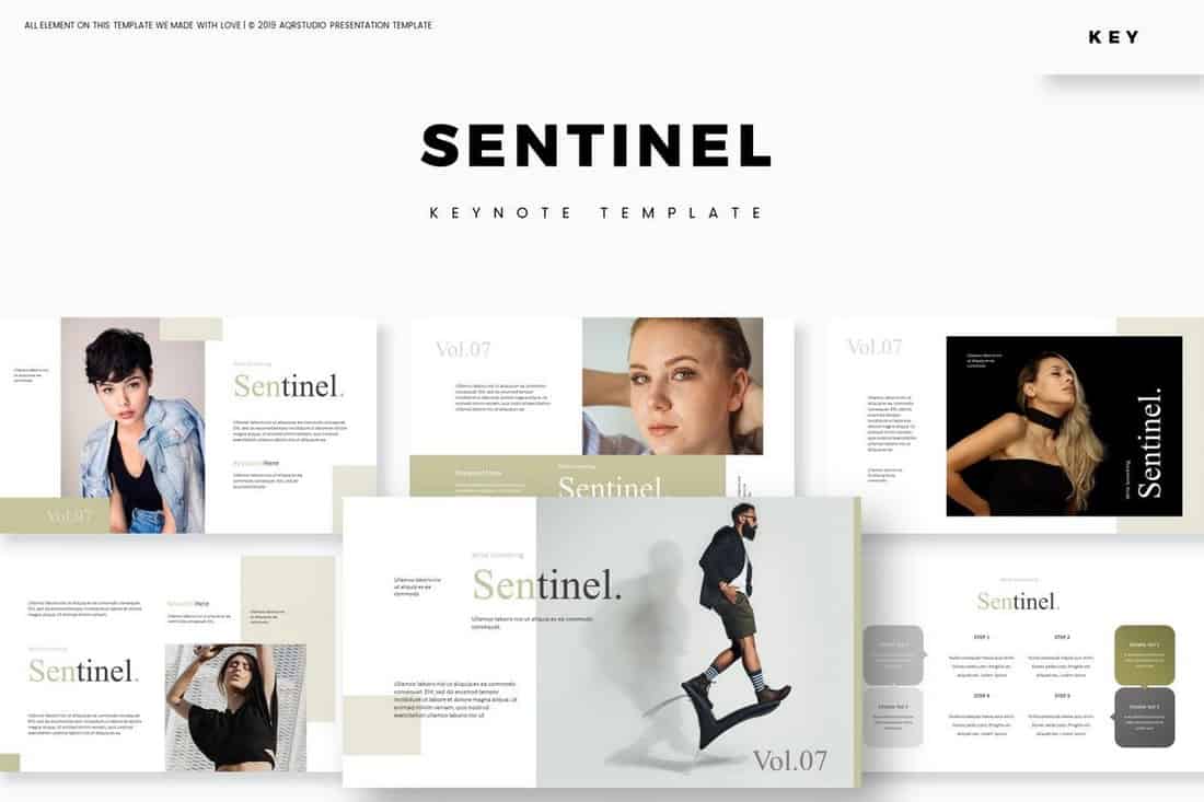 Sentinel - Fashion Keynote Template