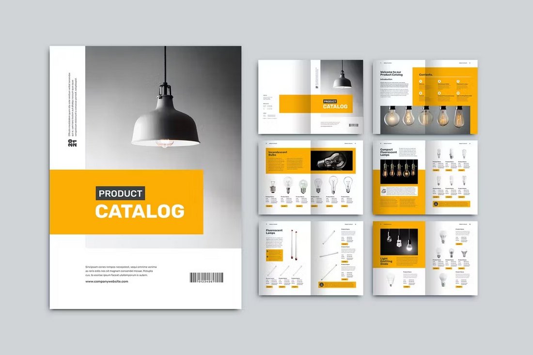 Simple Product Catalog Template