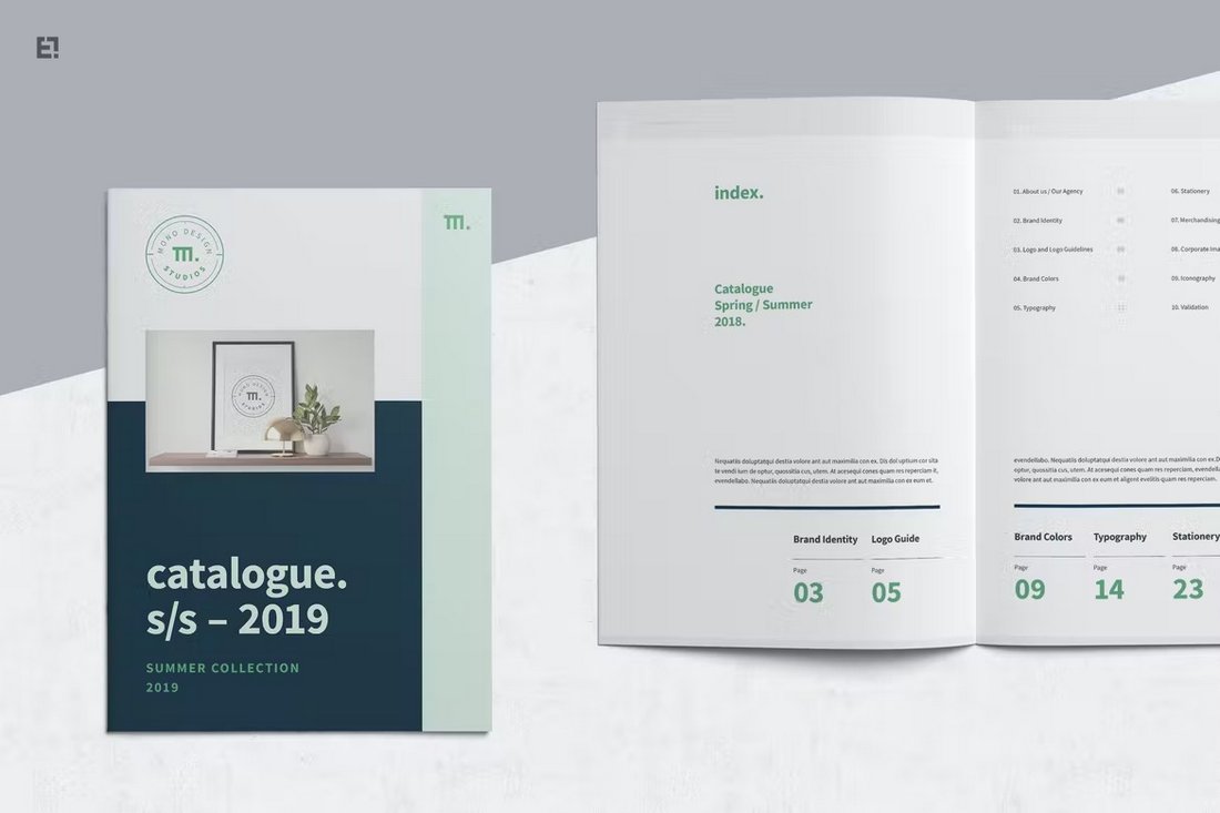 Trendy Product Catalog Template