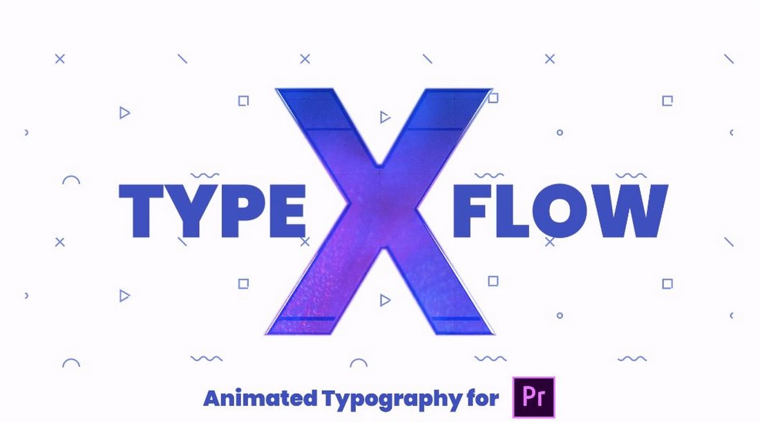 X-Type Flow Premiere Pro Text Animation Presets
