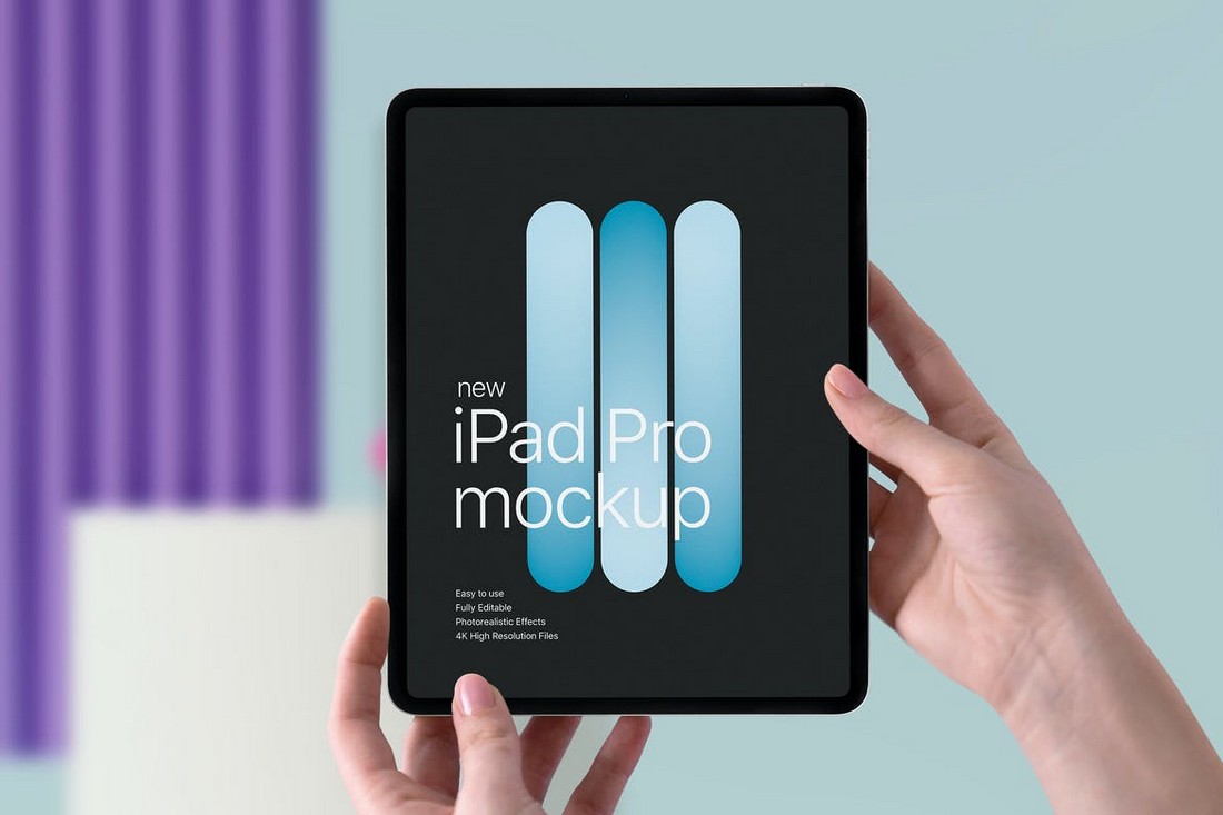 iPad Pro Mockup Scene Template