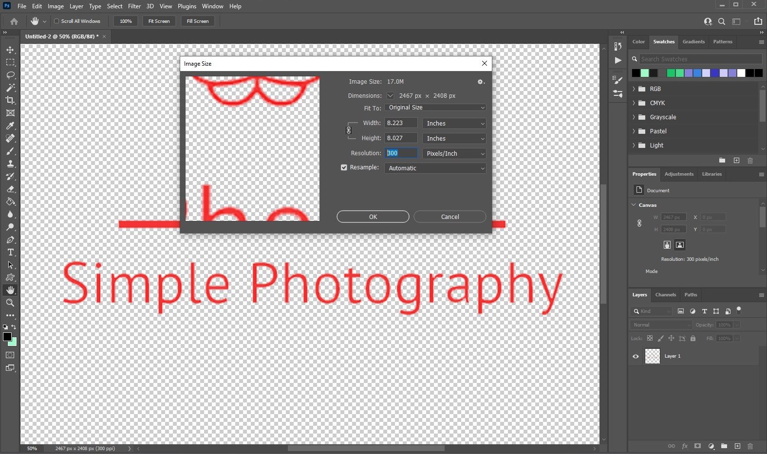 vectorize image in photoshop - 1