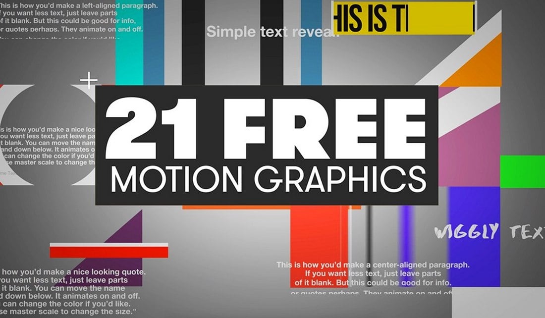 21 Free Mogrt Templates for Premiere Pro