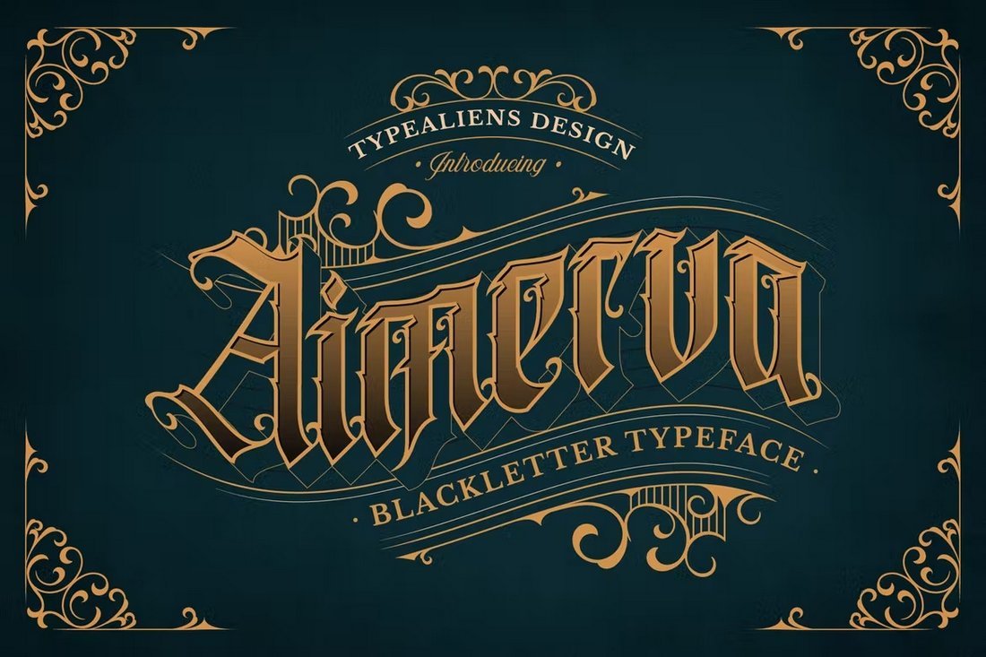 Aimerva - Classic Blackletter Font