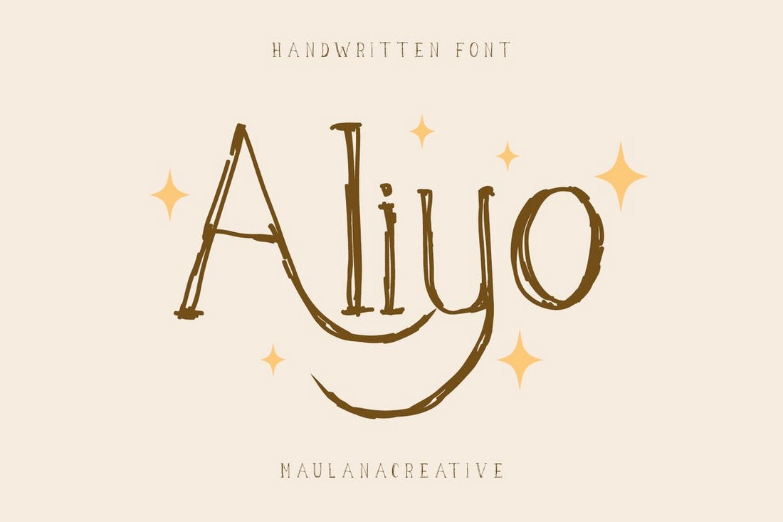 Aliyo - Hand-Drawn Font