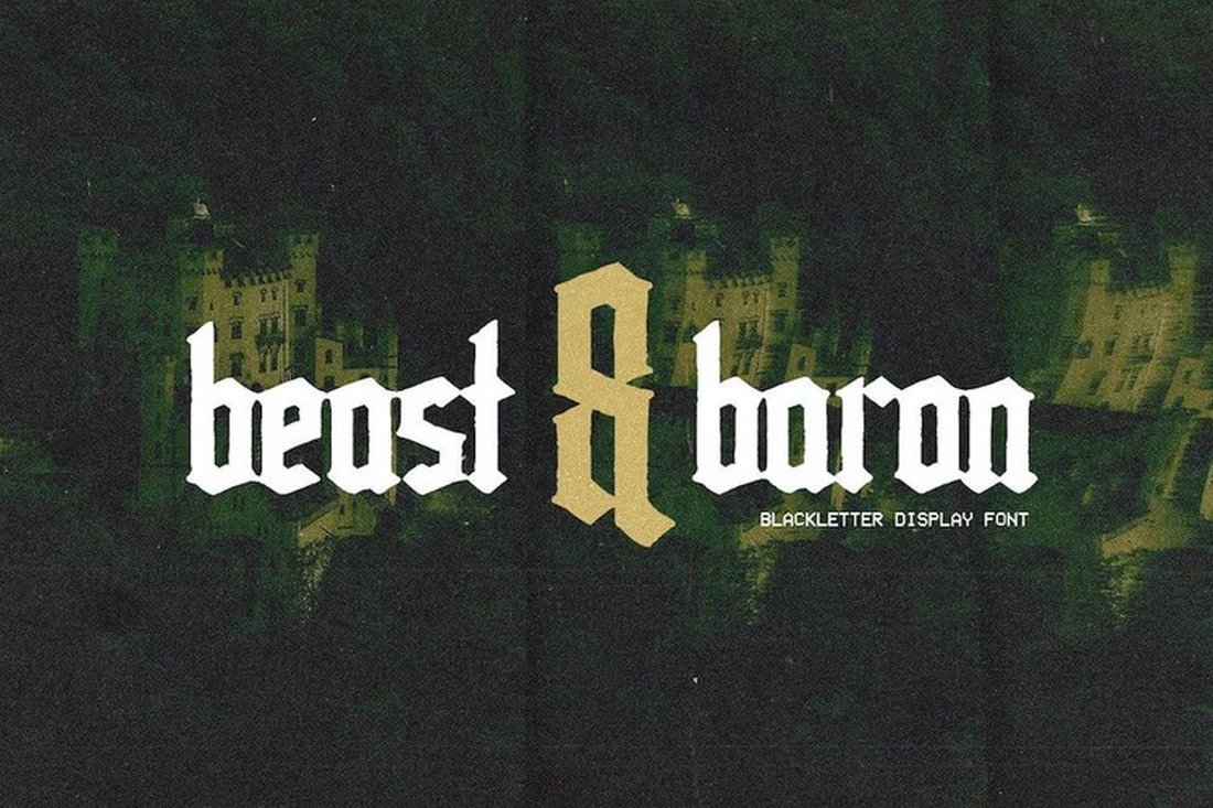 Beast & Baron - Free Blackletter Font