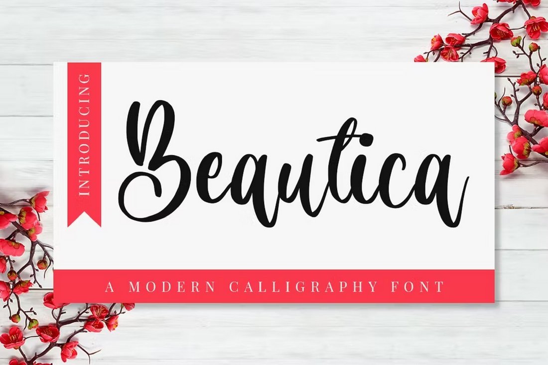 Beautica - Curvy Calligraphy Font