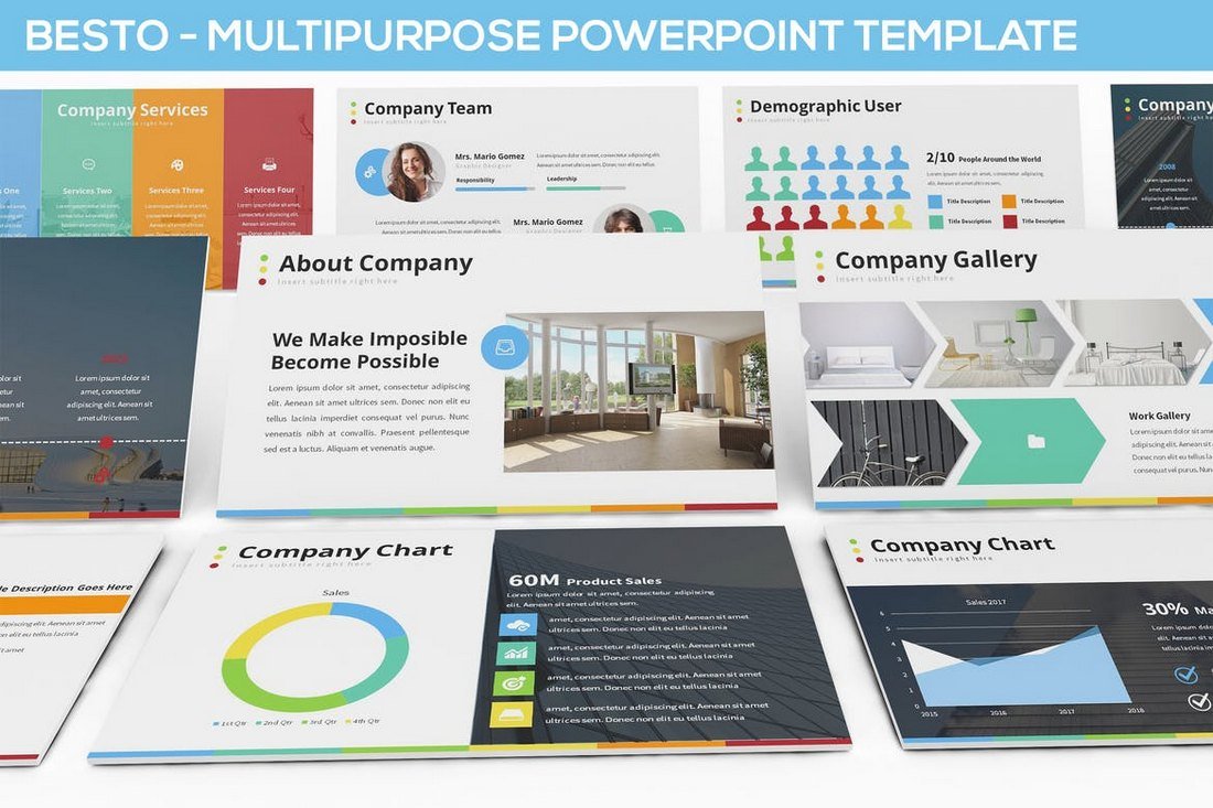 Besto - Multipurpose Powerpoint Template