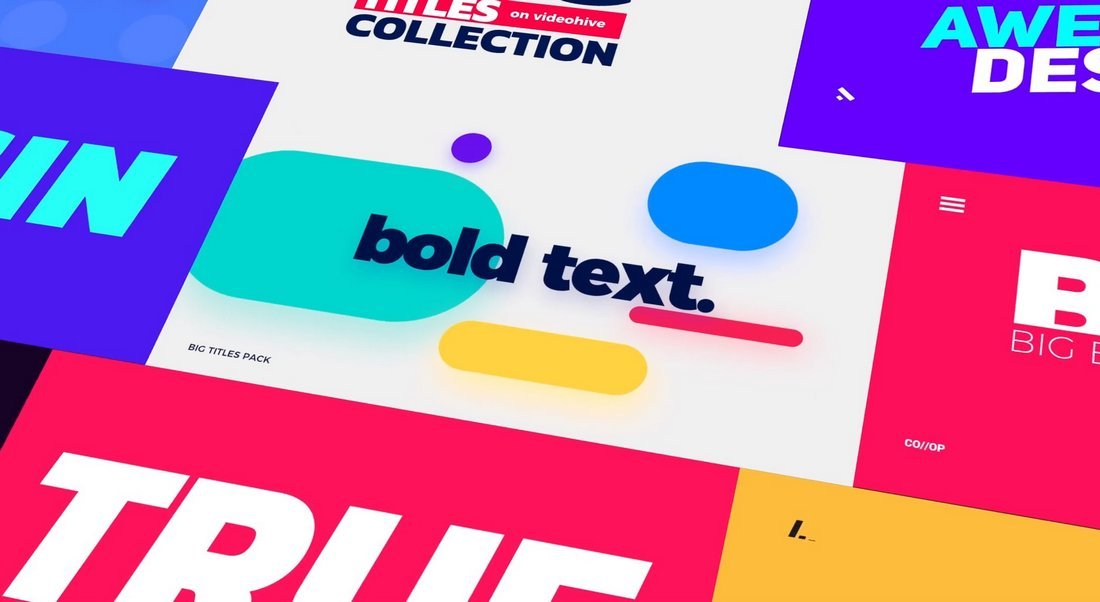 Big Bold Titles - Final Cut Pro Text Effects