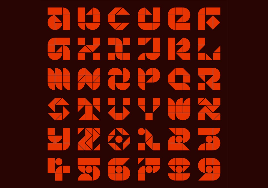 Blokmode Stencil - Free Numbers Font