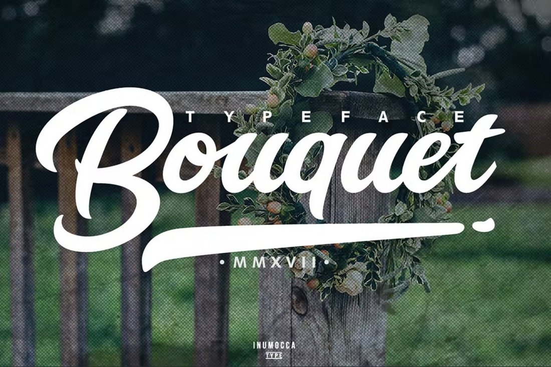 Bouquet - Modern Handlettering Font