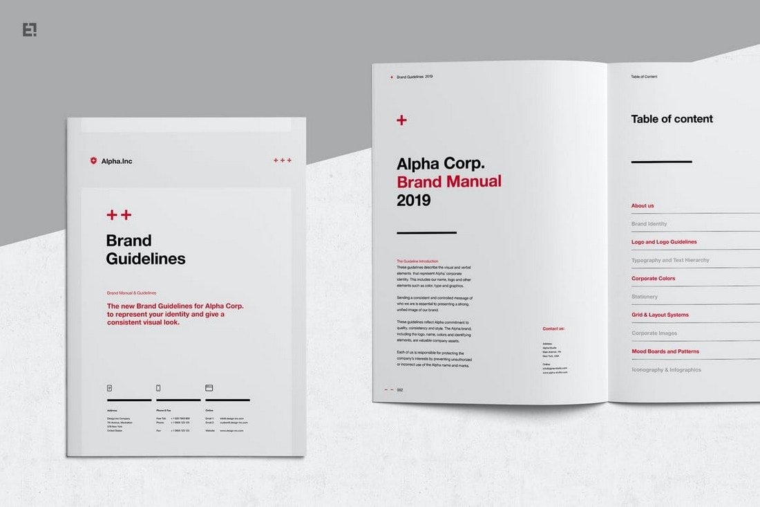 Brand Guidelines - Affinity Publisher Brochure Template