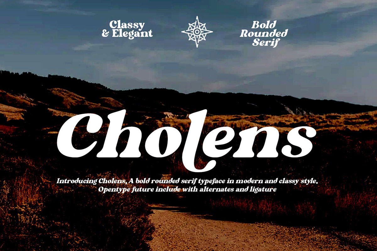 Cholens Serif Font