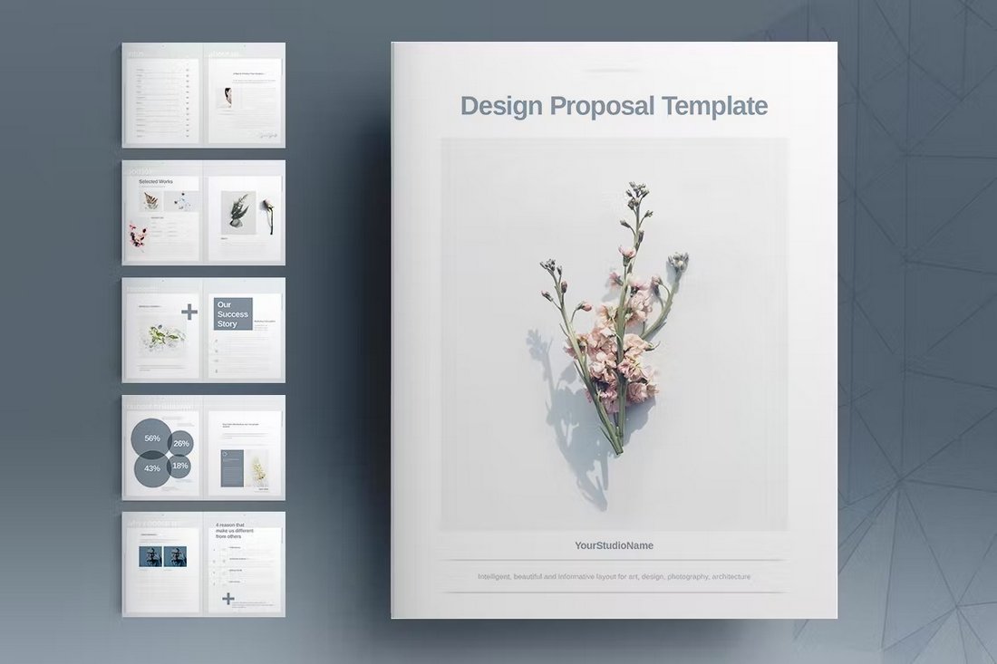 Clean Design Proposal Template