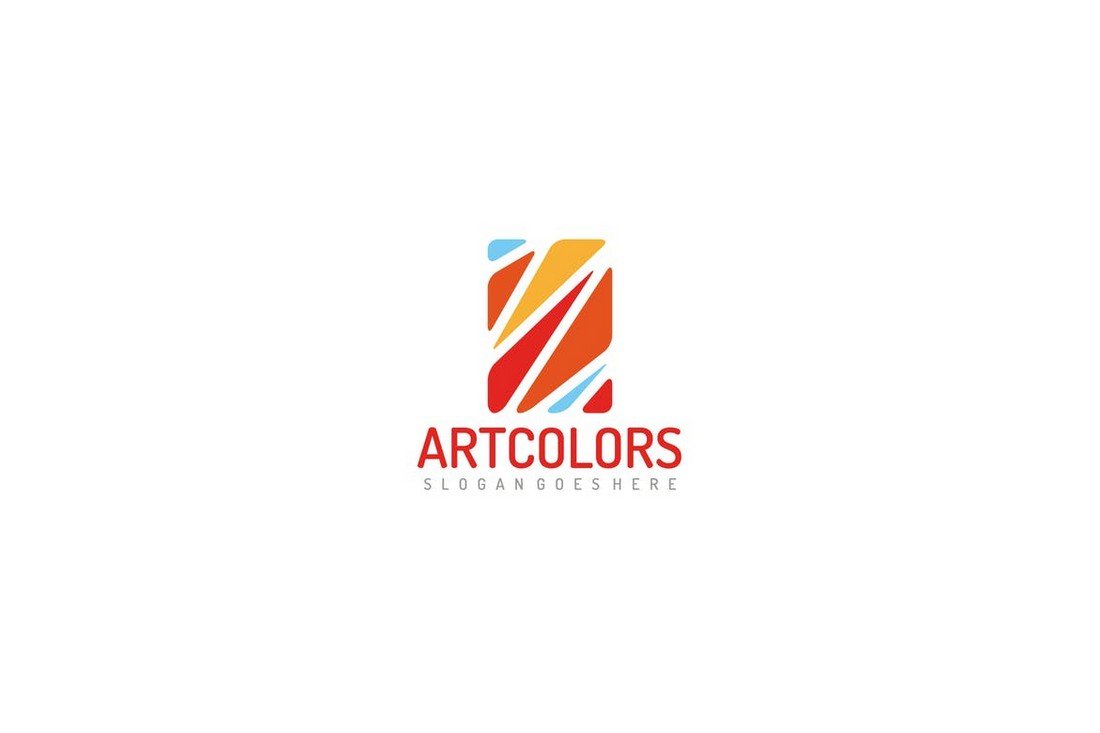 Colorful Mosaic Logo