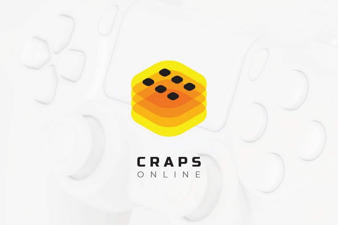 Craps Online Logo Template
