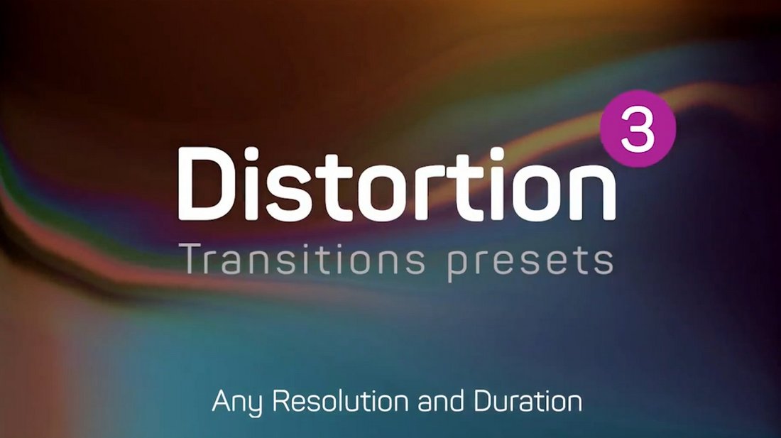 Distortion Premiere Pro Transitions Presets