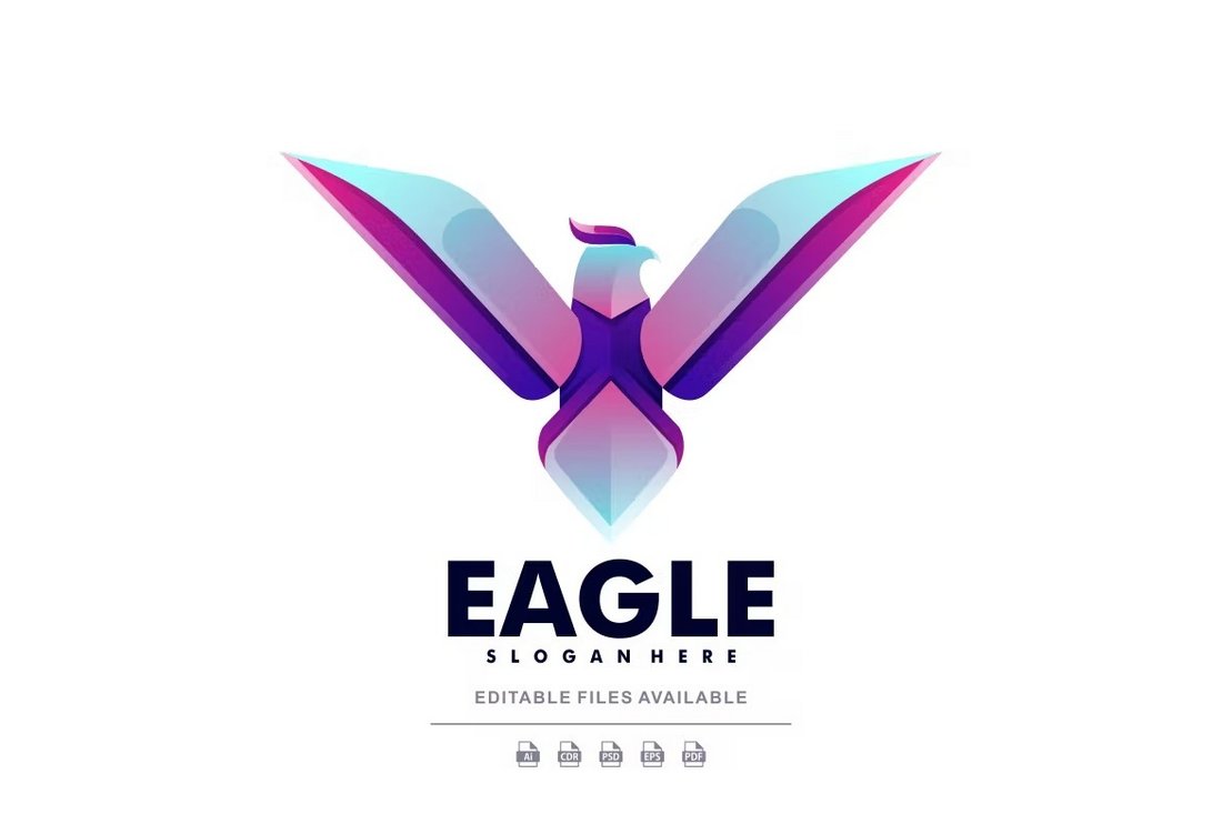 Eagle - Gradient Logo Template