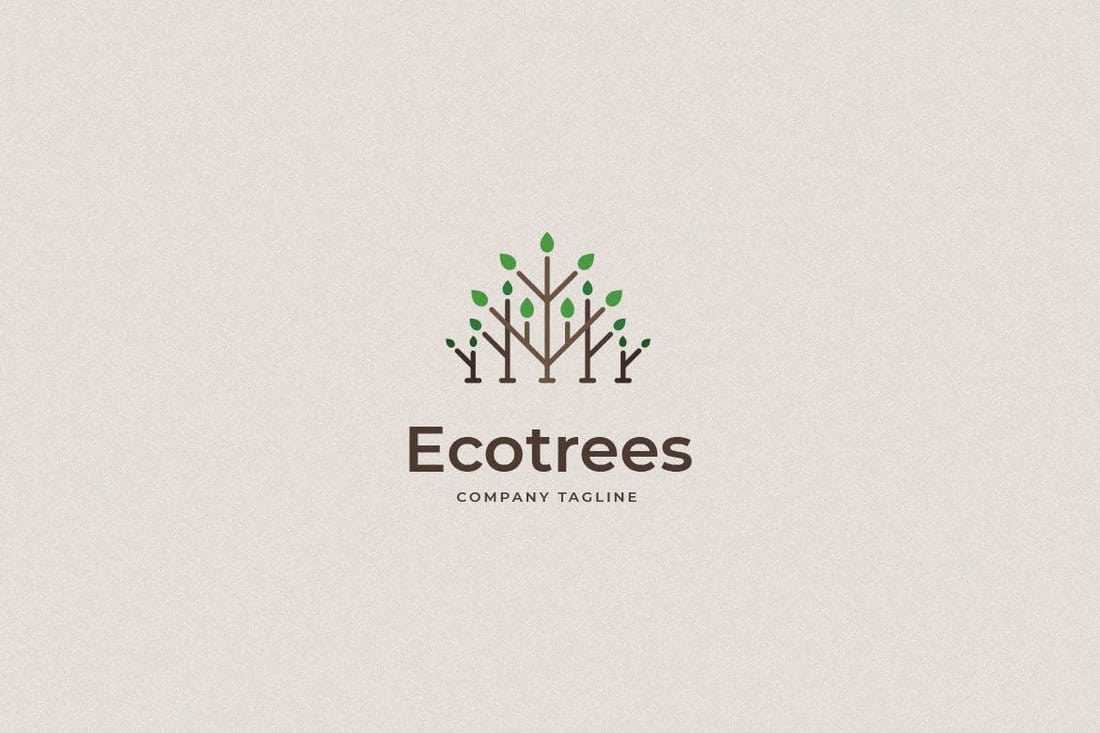 Ecotrees Logo Template