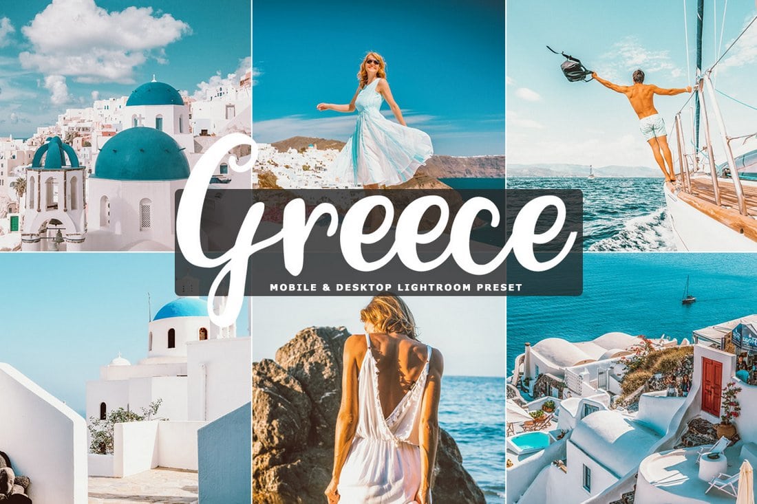 Free Greece Instagram Photoshop Actions