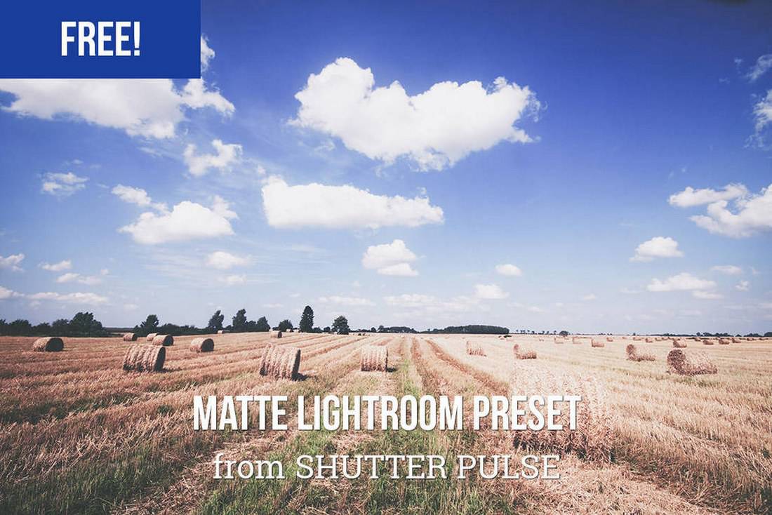 Free Matte Lightroom Preset