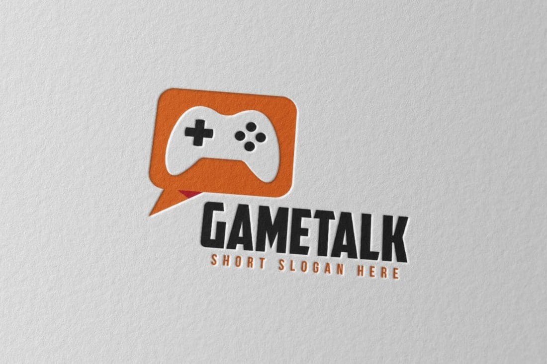 Gametalk Logo Template