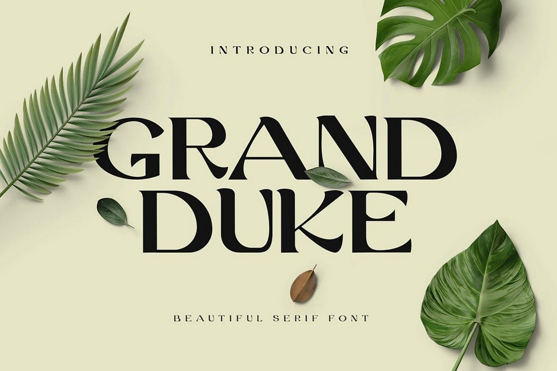 Grand Duke - Beautiful Serif Font