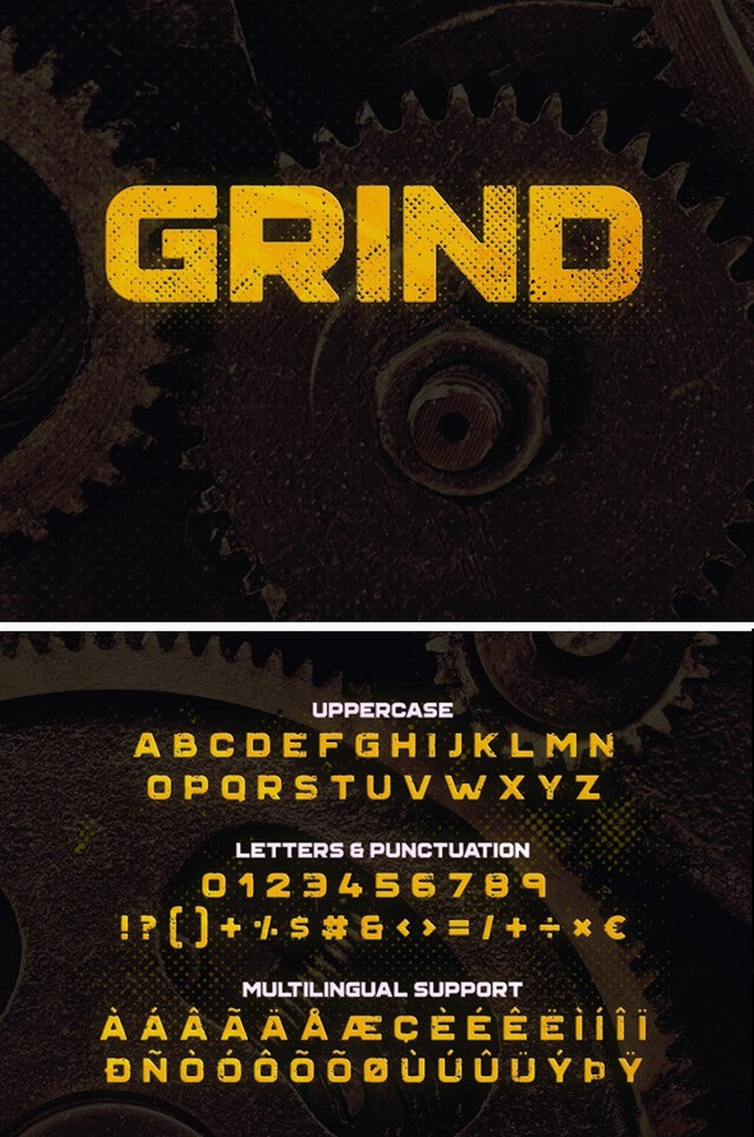 Grind - Bold Typeface