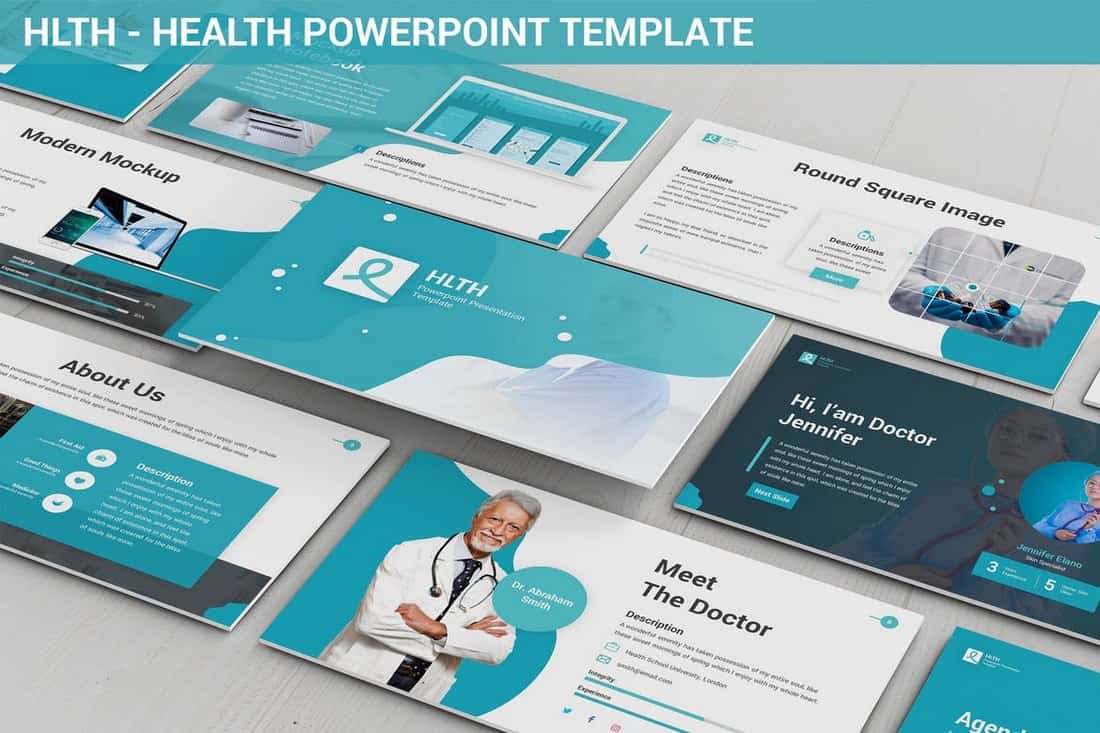 HLTH - Health Powerpoint Template