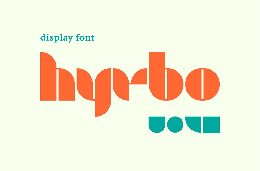 Hybro - Free Bold Font