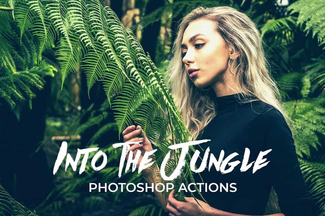 Into The Jungle - Instagram Photoshop Filters