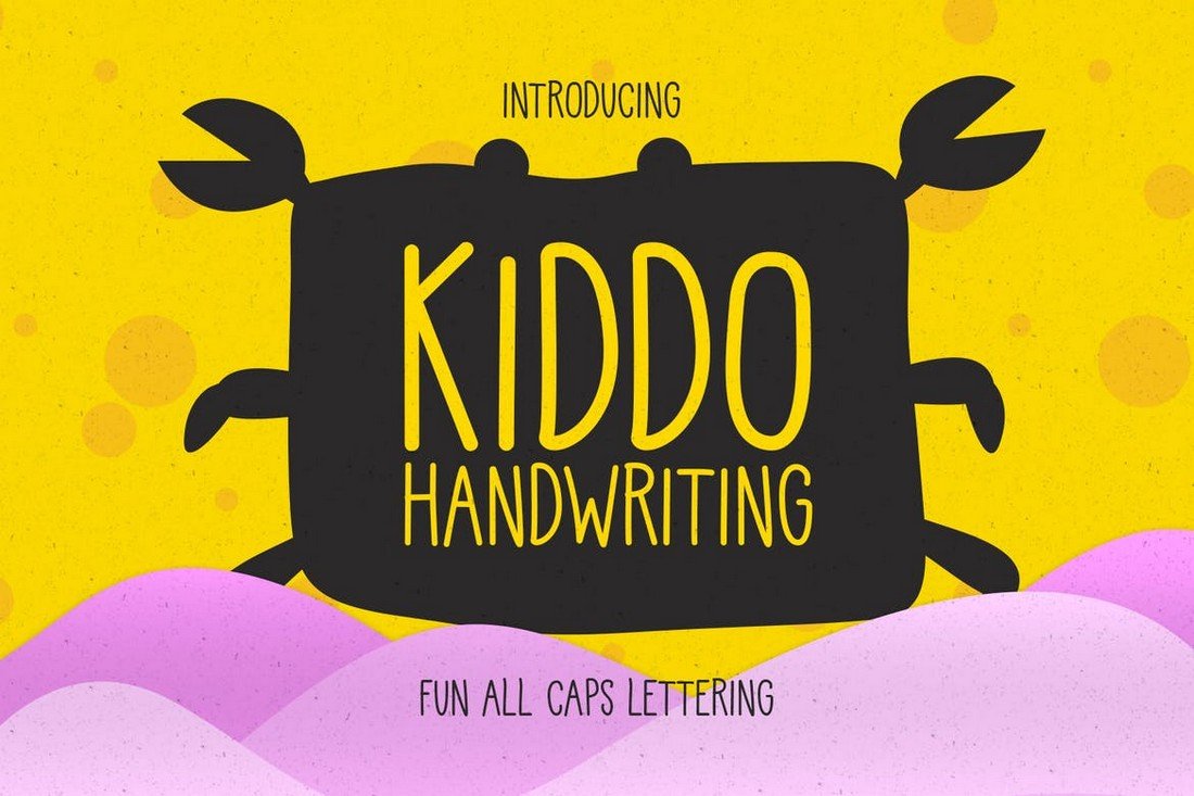 Kiddo - Handwriting Simple Font