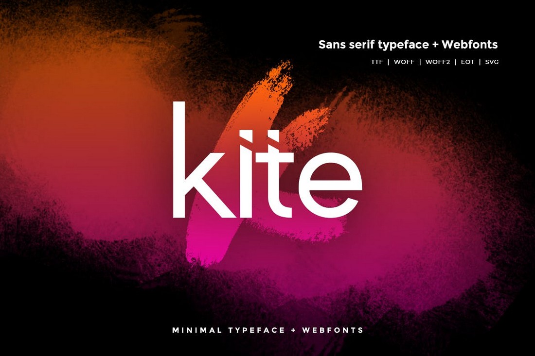 Kite - Stylish Simple Font