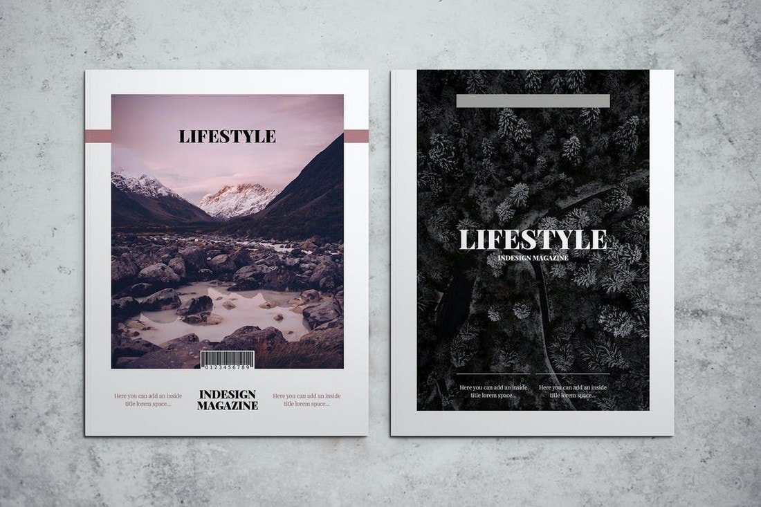 Lifestyle Affinity Publisher Magazine Template