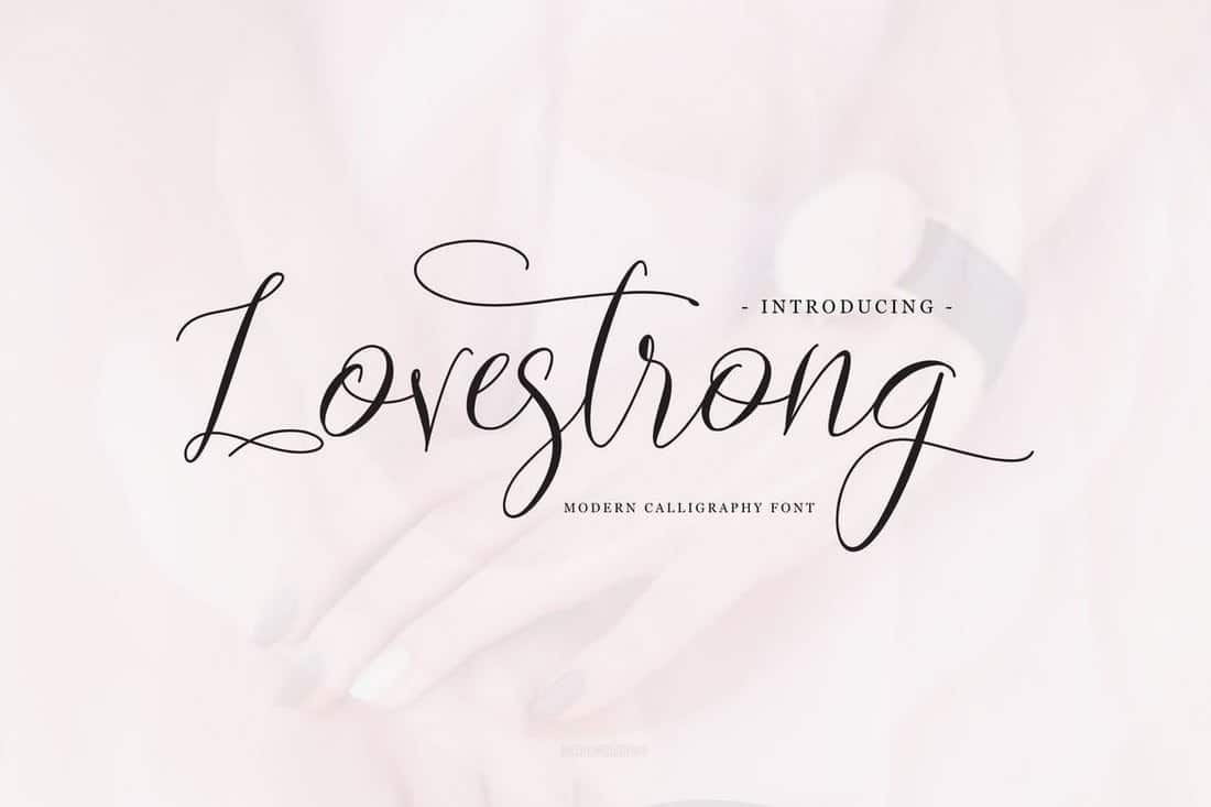 Lovestrong - Elegant Script Font
