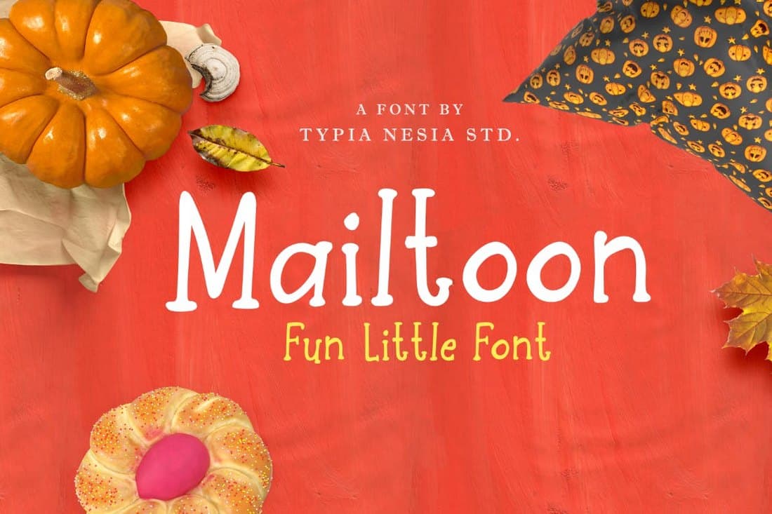 Mailtoon - Fun Serif Font