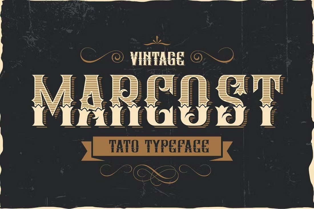 Marcost - Tattoo Font for Men