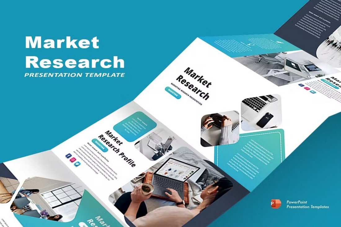 Market Research Presentation PowerPoint Template