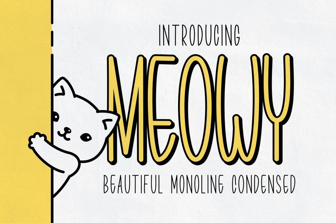 Meowy - Fun & Friendly Font