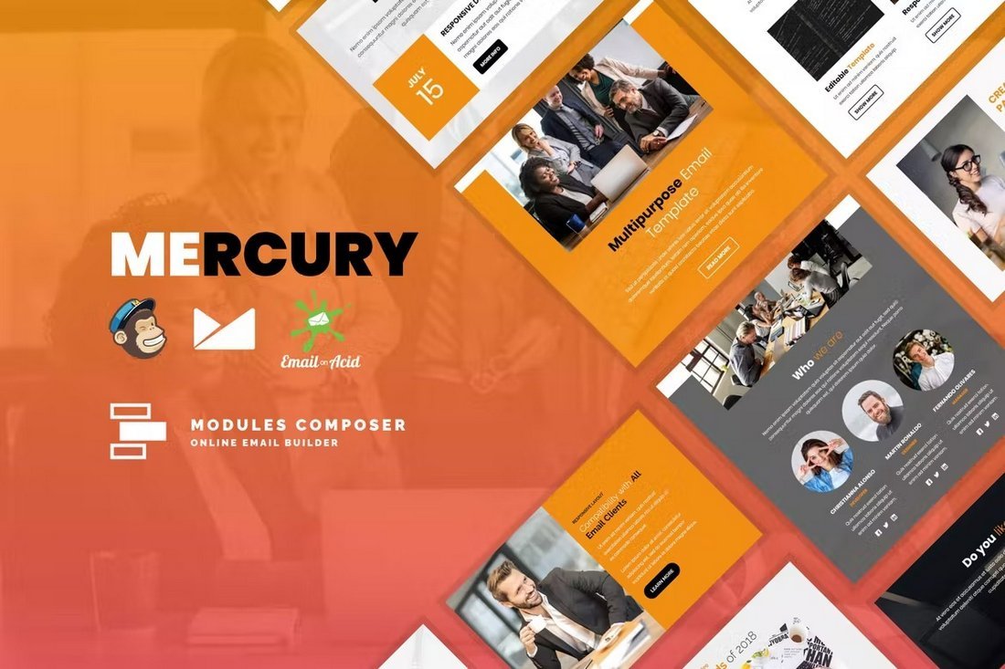 Mercury - Email Templates for Business