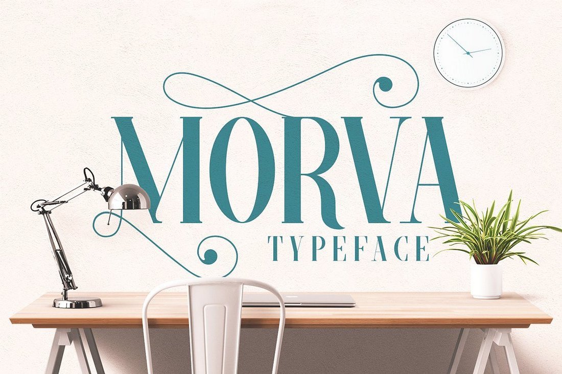 Morva - Free Creative Serif Font