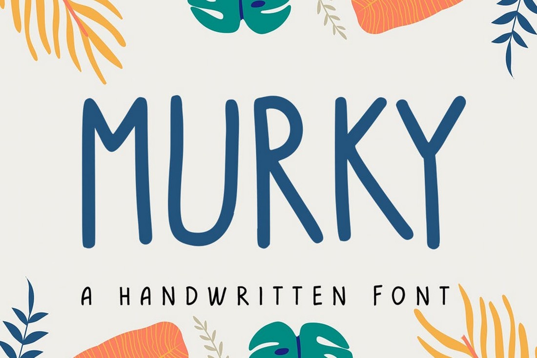 Murky - Handwritten Simple Font