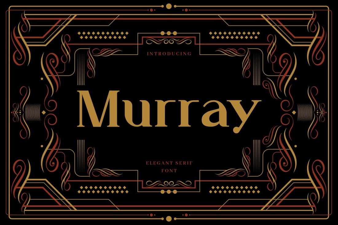 Murray - Art Deco Display Font