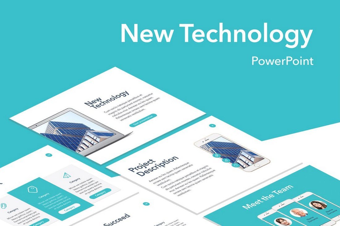 New Technology PowerPoint Template