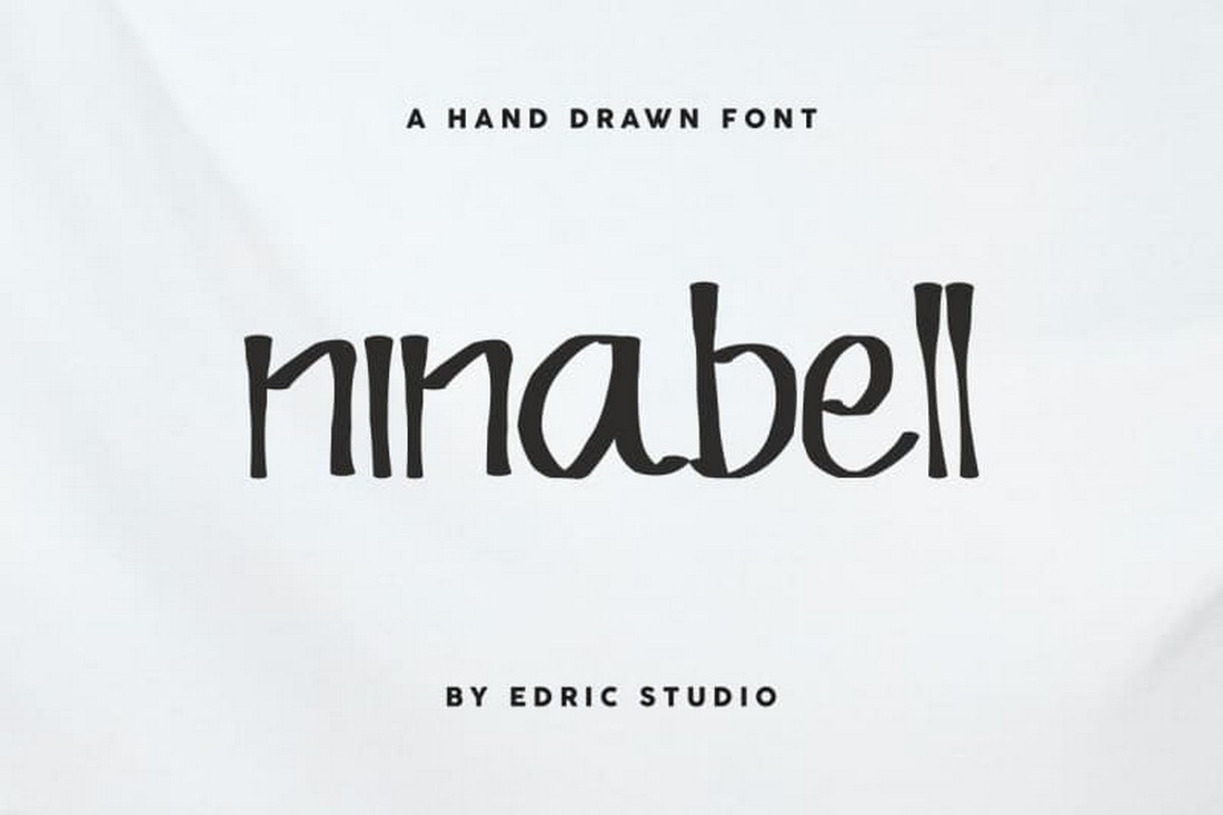 Ninabell - Free Hand Drawn Font