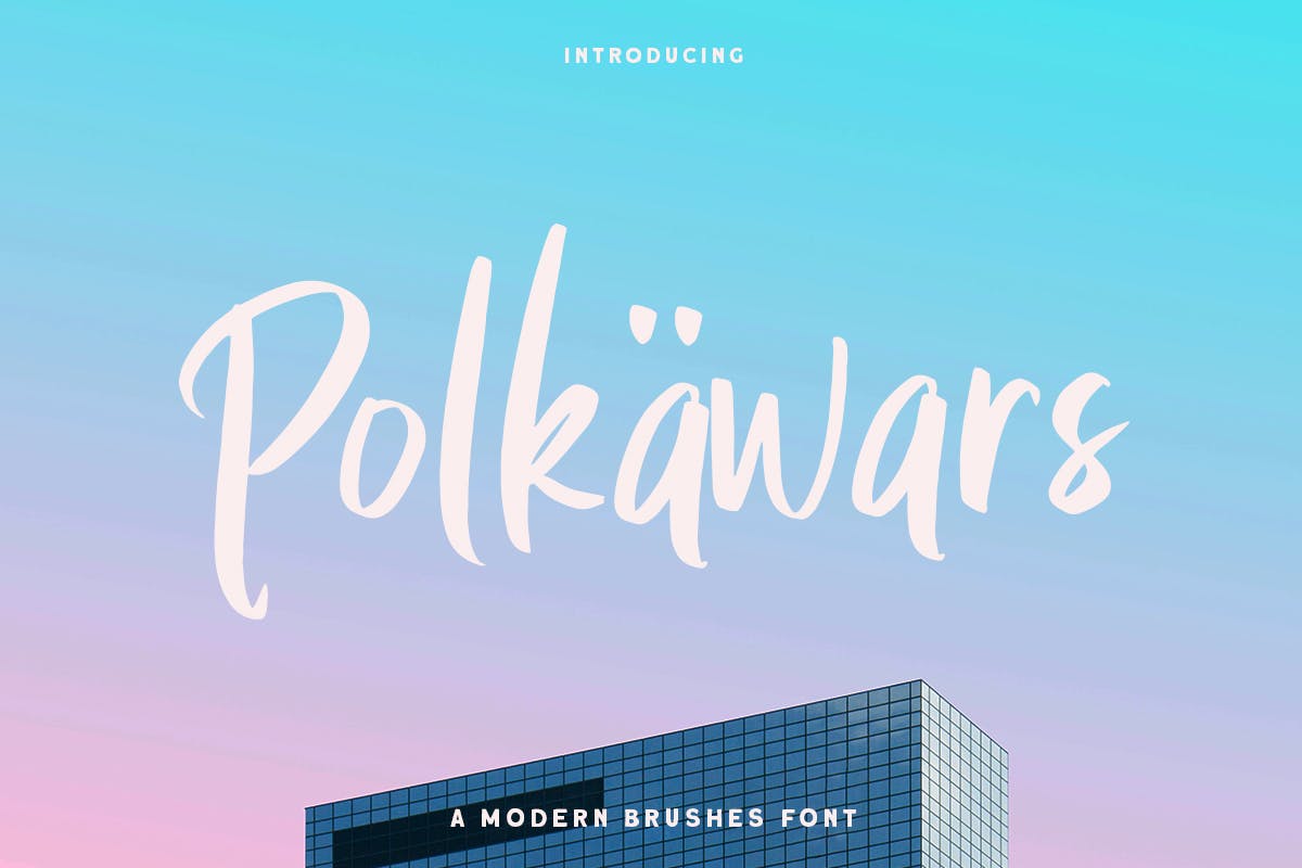 Polkawars Hand Writing Sans