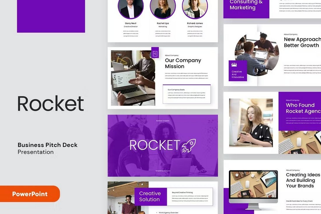 ROCKET - Pitch Deck - buzzfeed example