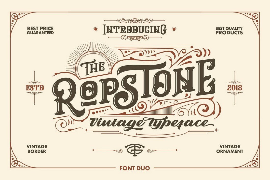 Ropstone Typeface